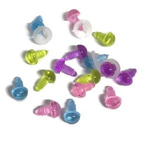 Occhi Di Sicurezza Glitterati Per Animali All'Uncinetto - 20 Pezzi, 12-20mm | Fai Da Te - Foto 6