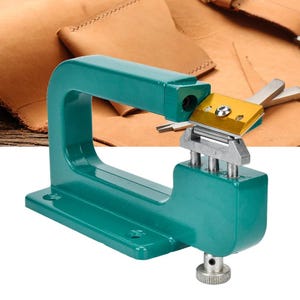 Leather Thinning Machine, 12Pcs, Aluminum, Leathercraft Edge Skiving, Repairing Splitter, Peeler Skiver Tool, Sewing Accessories, DIY Crafts