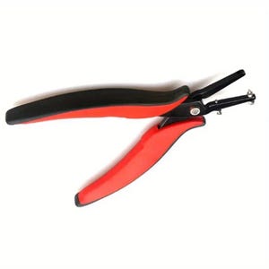 Punching Pliers, Metal, Rubber Handle, Professional Jewelry Making Tool, Leather Perforation , DIY Household Use, Leathercraft Hole Punching