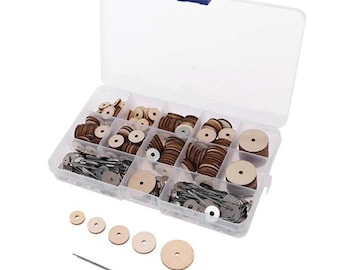 Toy Dolls Joints, Wooden, Teddy Bear Connectors Discs, Amigurumi Making Accessory, Scrapbooking Projects Materials, DIY Plush Assembly Parts