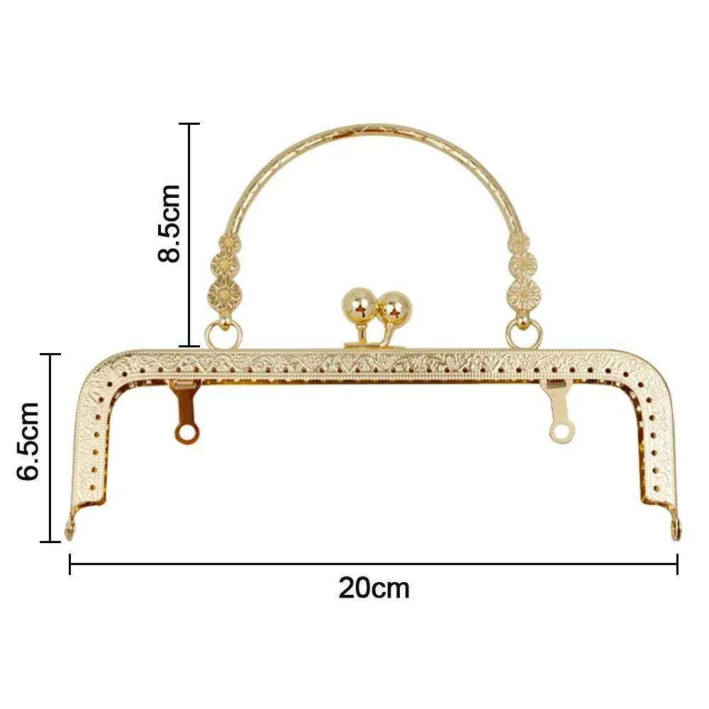 Kiss Clasp Purse Frame, Metal, Various Colors, DIY Bag Making