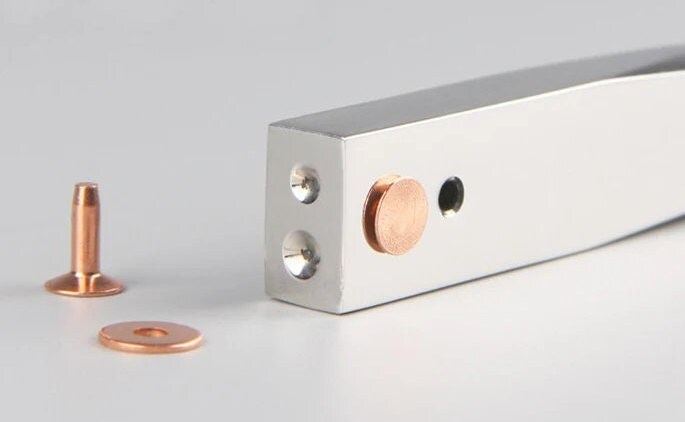 Tak Rivet Copper Rivet & Burrs Setter, Stainless Steel, Fasteners Fixing Setting ...