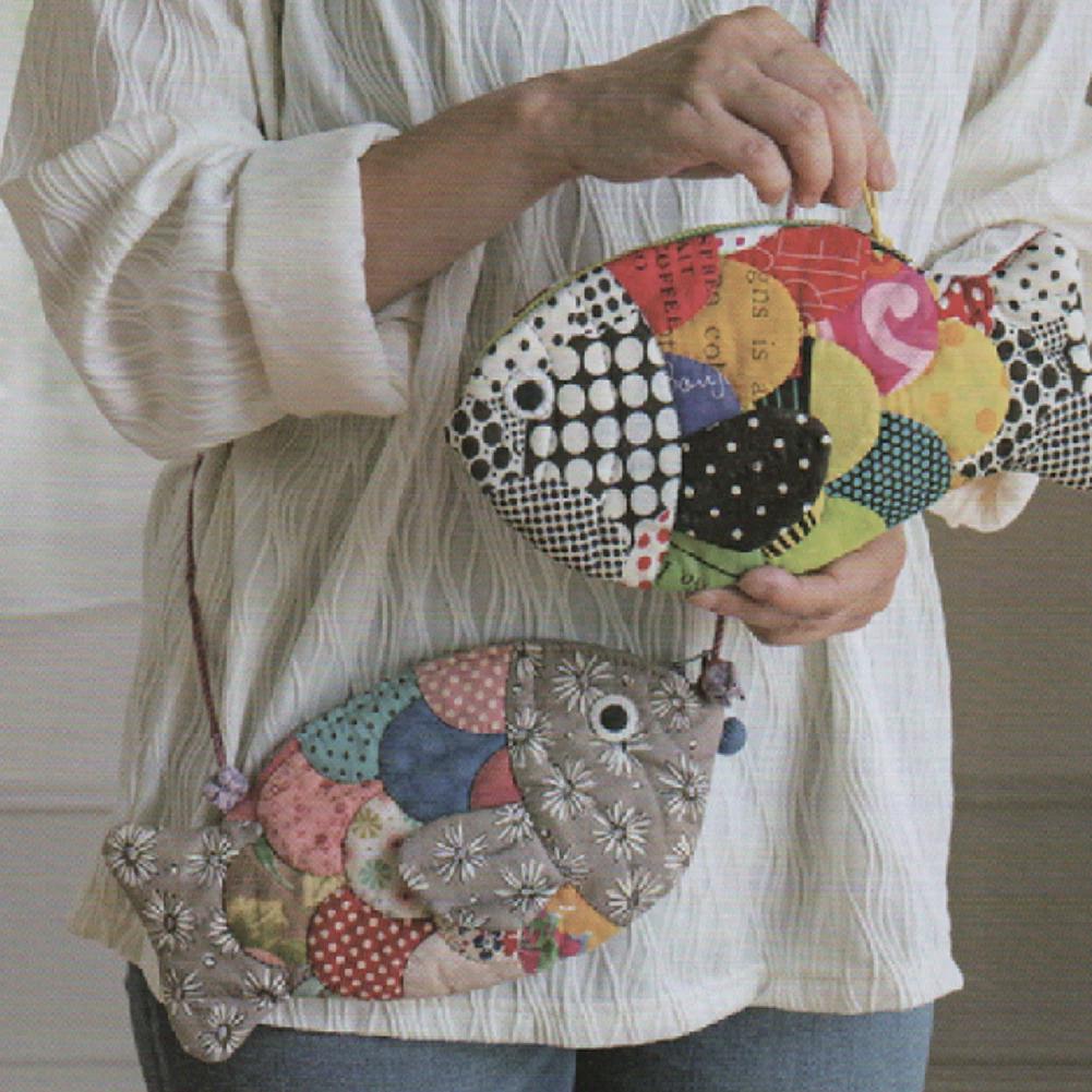 Free Patchwork Fish Pattern Fish Pattern Quilting Template Stencil, Clear Plastic, Patchwork ...