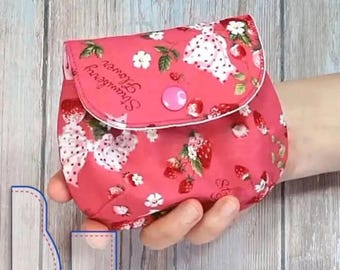 Pouch Making Template, 2Pcs, Transparent PET Acrylic, Various Sizes, Reusable Quilting Ruler Pattern, DIY Sewing Accessories, Patchwork Mold