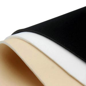 DIY Underwear Fabric, Composite Sponge, Black White Soft Skin Color, Breast Pads, Bra Cup Intimate Apparel Making, Lingerie Sewing Materials