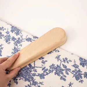 Tailor’s Clapper, Beech Wood, Professional Double-Sided Seam Pressing Block, Multi-Purpose Quilting Tools, Sewing Ironing Fabric Accessories
