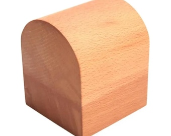 Leather Corner Shaping Tool, Wooden Block, Leathercraft Bend Fixing Mold, Glue Stitch Sewing Accessories, DIY Craft Leatherworking Equipment