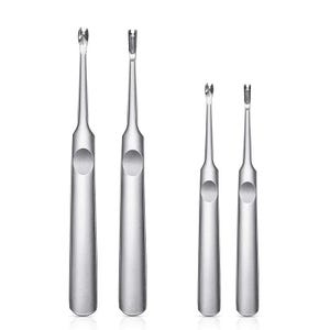 Lederen snijgereedschappen, roestvrij staal, meerdere maten, verschillende stijlen, groeffrees Beveler V/U Guts, DIY Leathercraft Edge Skiving-mes