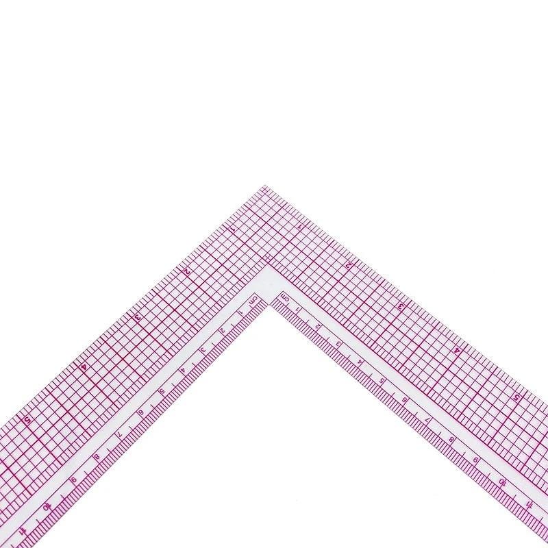 L-shaped Ruler, Plastic, Right Angle Square Measuring Tool, DIY ...