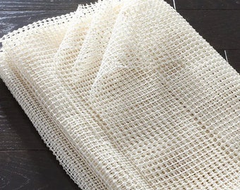 Tela de lona para alfombras, pelo sintético, malla para gancho, accesorio para hacer tapices, tela de mechones en blanco para bordar, material para ganchos de hilo