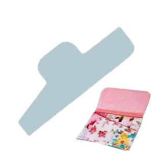 Plantillas para billeteras de cuero, acrílico, varios tamaños, patrón de corte para tarjeteros, accesorios de costura para artesanías de cuero, regla para patchwork para tarjeteros