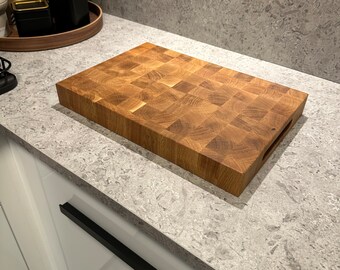 XXL Premium eiken plank, zeer dik en stevig, een kunstwerk in je keuken!