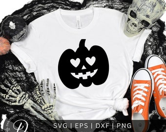 Halloween Kürbis Gesicht SVG, PNG, Cricut Schnitt Datei (Digitaler Download)