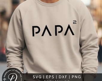 Papa SVG Bundle, Father's Day Shirt Design (Digital Download)