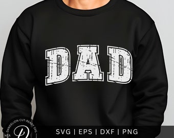 Dad Arched SVG, Father's Day Cut File (Digital Download)