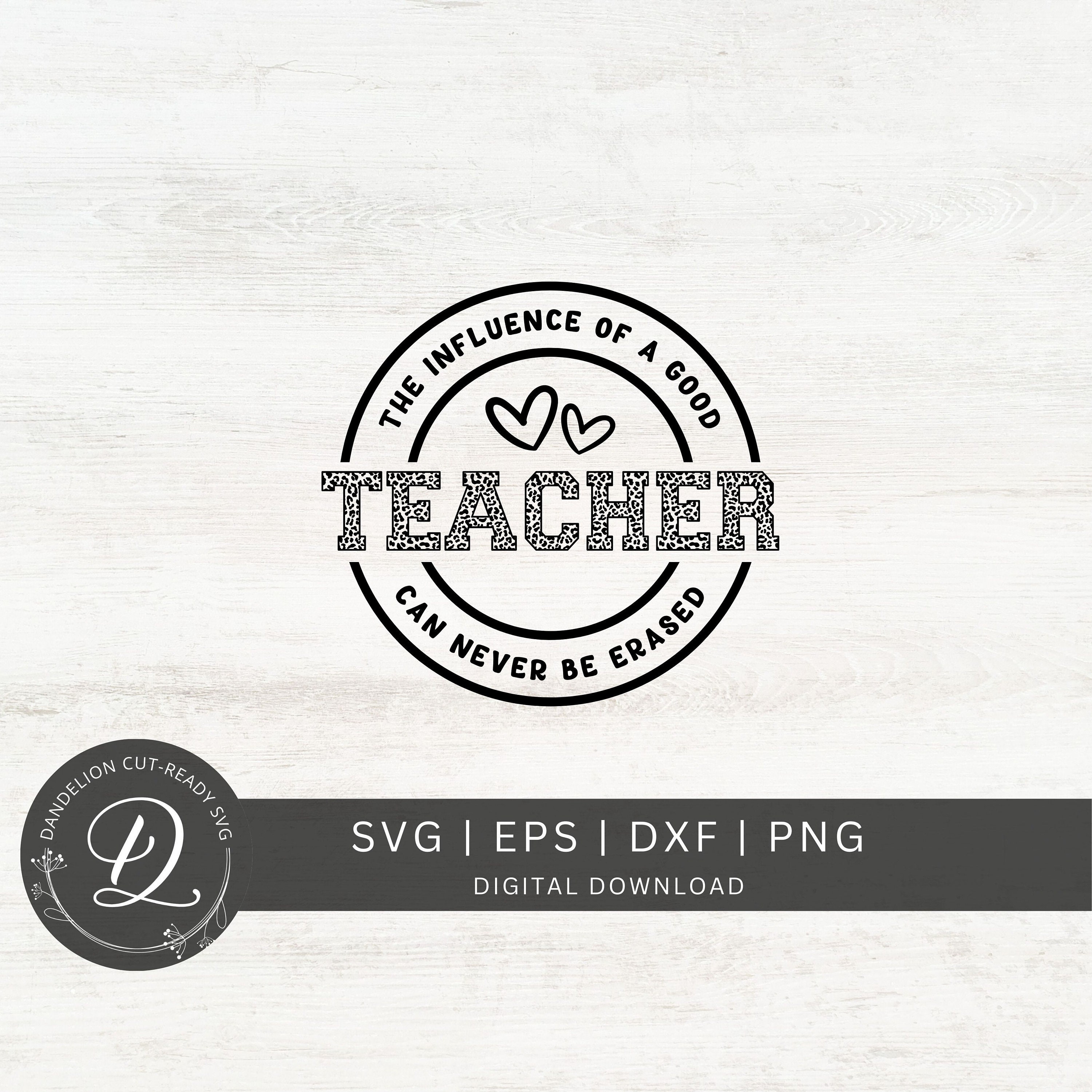 Cheetah Teacher SVG, Teacher Appreciation Cut File (digital Download ...