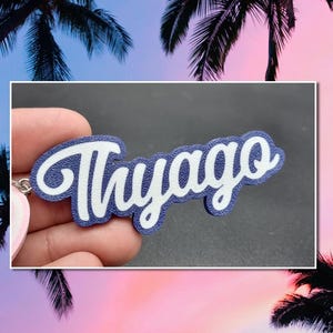 Personalized multi-colored key ring