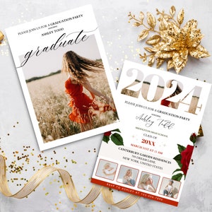 Anuncio de graduación/invitación a fiesta n.° 6