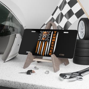 Tennessee Vols Vanity Plate, Personalized Car Décor, Unique License Plate for Car Enthusiasts, Tennessee Gifts, Home Decoration, Vols Fan