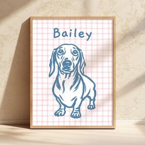 Custom Pet Portrait Painting, Customize Painted Pet Art, Personalized Pet Gift, Print Art, Digital Wall Art