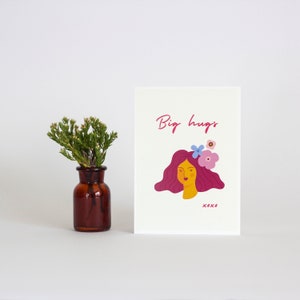 Tarjeta de todos los días / tarjeta de felicitación simple / Feminismo / girlpower / tarjeta de felicitación / tarjeta de cumpleaños / Mujeres fuertes / Inspiración femenina / para ella