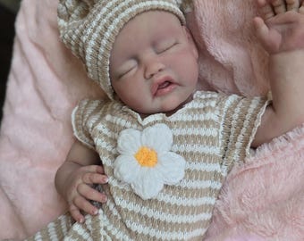 Muñeca de silicona Marshmallow para niña, Gianna, lista para enviar.