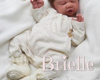 CUSTOM Marshmallow Silicone Baby Girl or Boy Doll Brielle/Bobby