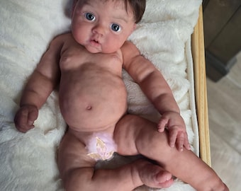 Silicone Baby Boy Doll Knox Harlan READY TO SHIP