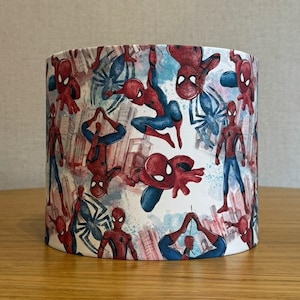 Spider-man Spidey Ceiling Light Shade or Table Lampshade 8",10" or 12"