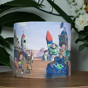 Toy Story Lampshade: Buzz, Woody & Friends, Kids Room Decor