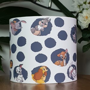 Characters disney baby Nursery/ bedroom Ceiling Light Shade or Table Lampshade 8&quot;,10&quot; or 12&quot;