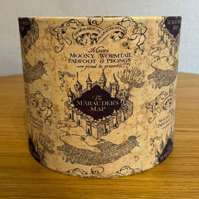 Harry Potter Marauder's Map wizard Ceiling Light Shade or Table Lampshade 8",10" or 12"