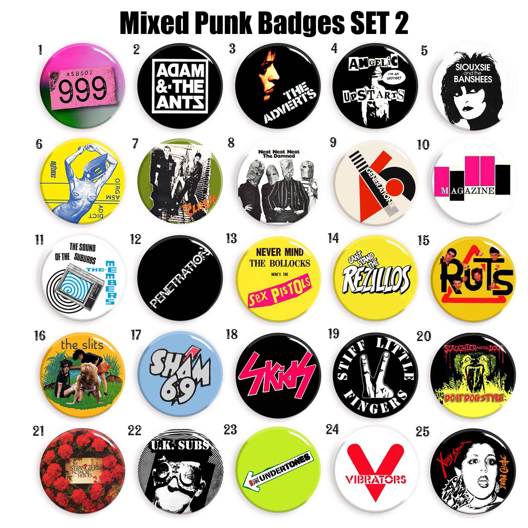 Vintage punk badge - Etsy 日本