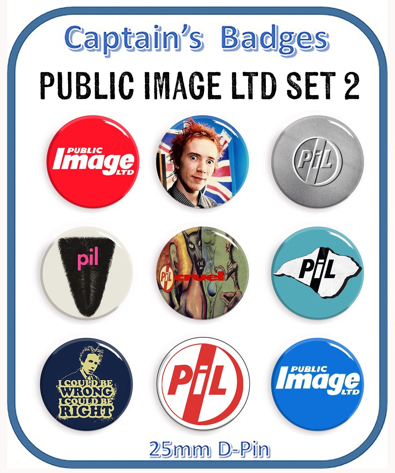 Public Image Ltd - Etsy