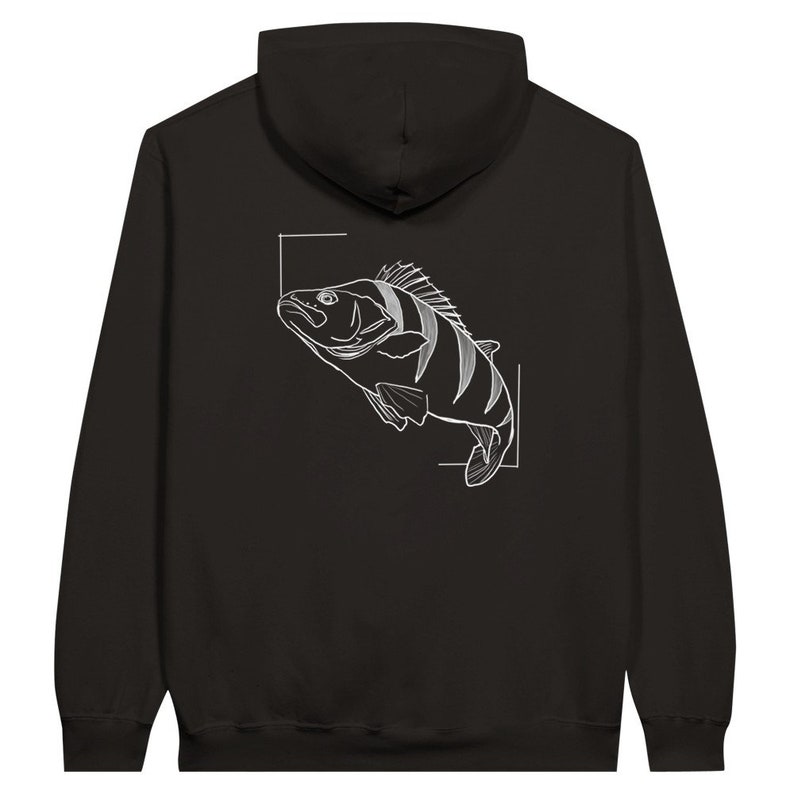 Fishyy Outfit's Classic Perch Hoodie Svart