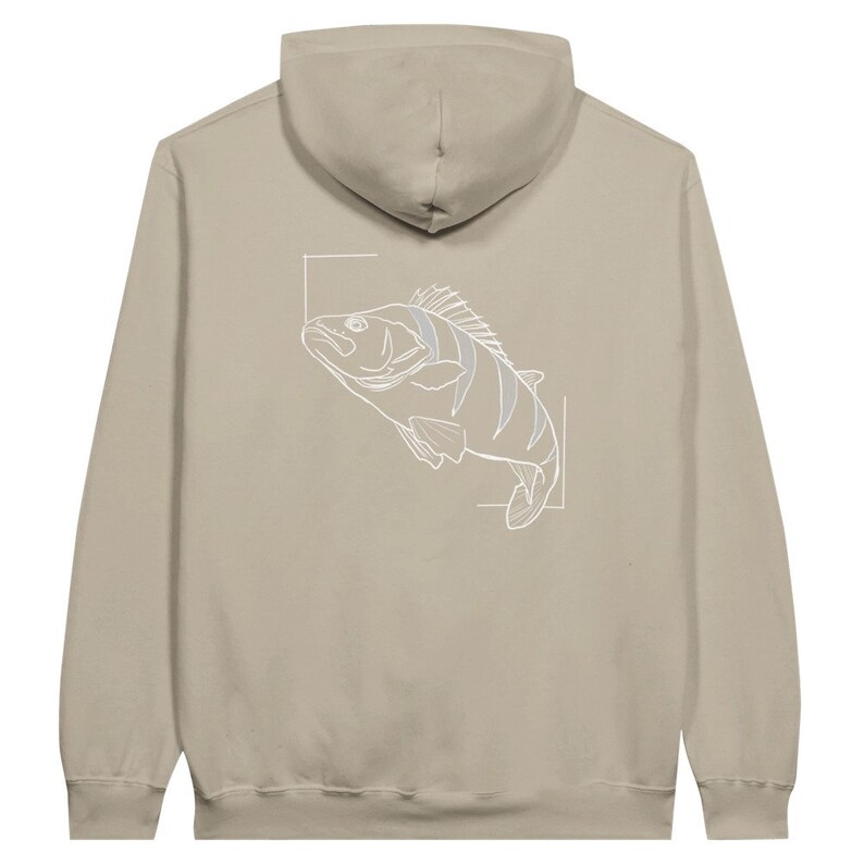 Fishyy Outfit's Classic Perch Hoodie Sand