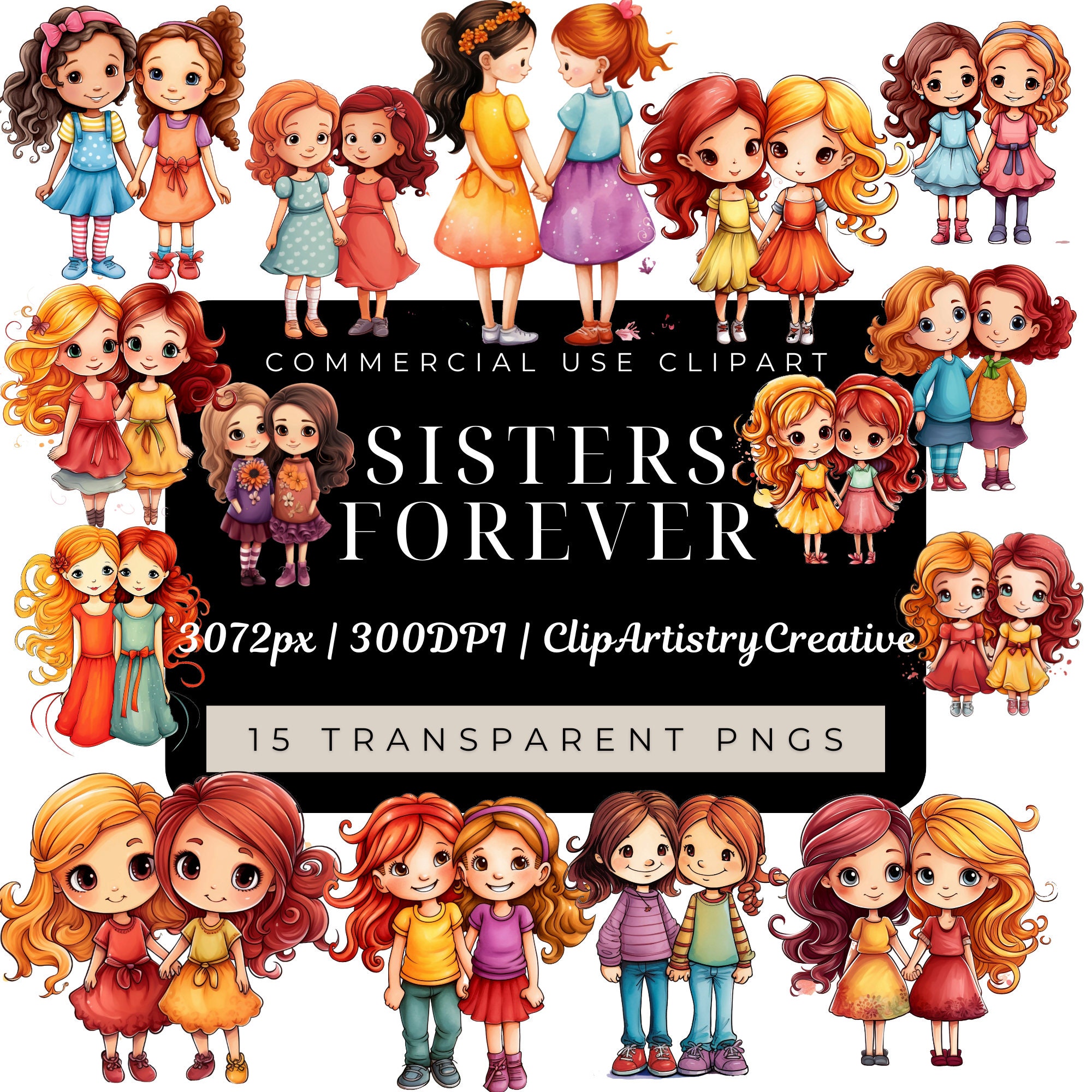4 Sisters Forever - Etsy