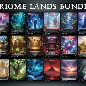Triome Lands 18 Cards Bundle - Commander EDH Triome Lands Pack