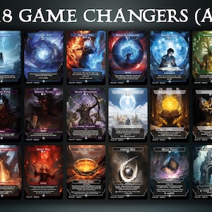 Paquete de 18 cartas de los Game Changers (A) - Commander EDH Game Changers Pack