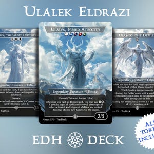 Ulalek Eldrazi - Commander EDH Deck - Met Tokens - MTG Full Proxy Deck, Altered Cards cEDH