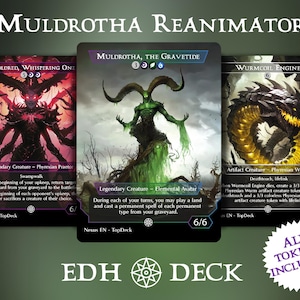 Muldrotha Reanimator - Mazo Commander EDH - Con fichas - Mazo MTG Full Proxy, Cartas modificadas cEDH
