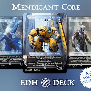 Noyau mendiant - Deck Commander EDH - Avec jetons - Deck proxy complet MTG, Cartes modifiées cEDH