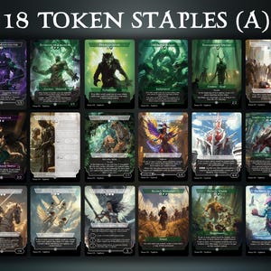 Token Staple (A) 18 Cards Bundle - Commander EDH Token Staple Pack