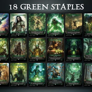 Paquete de 18 cartas Green Staple - Commander EDH Green Staple Pack