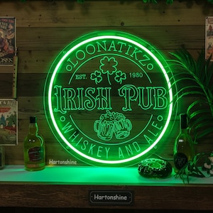 ウイスキー Whiskey ネオン LED 看板 Irish BAR PUB ウイスキー Whiskey ネオン LED 看板 Irish BAR PUB ネオン管 居酒屋