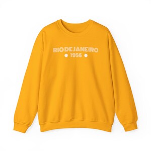 Rio de Janeiro Sweatshirt, Brazil Sweatshirt, South America Travel Gift, Brazilian Coast, Oversized Pullover