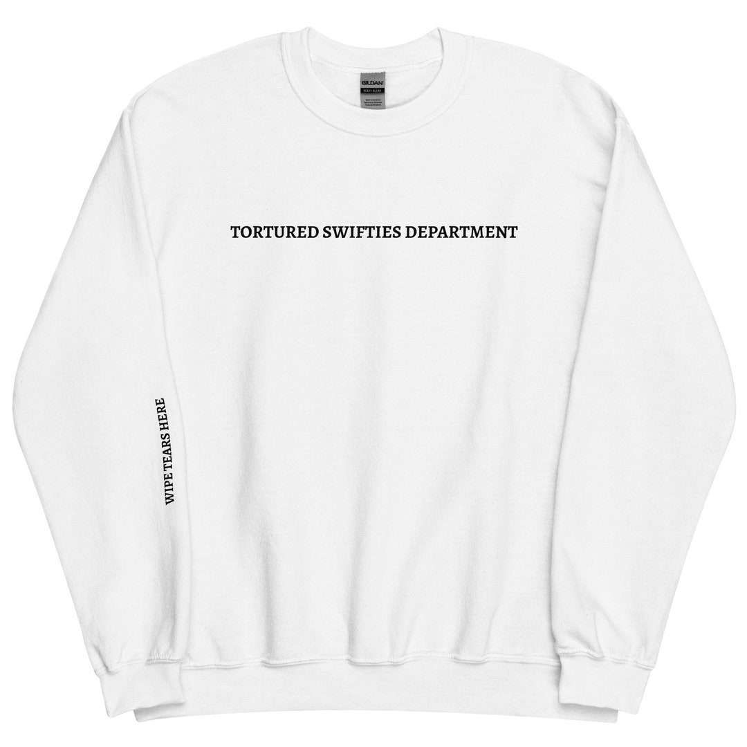 Tortured Swifties Department Sweatshirt TTPD Merch Tortured