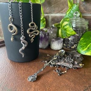 Serpent Snake Tea Infuser: Stainless Steel Loose Leaf Tea Steeper