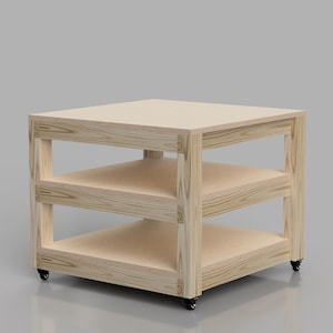 Workbench Plans Mobile Workstation Saw Workbench Storage DIY Build Plans