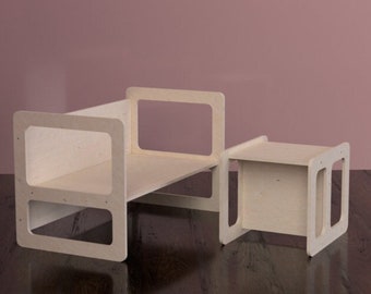Montessori Toddler Table & Chair Digital plans | Instant Download | Step by Step | DIY